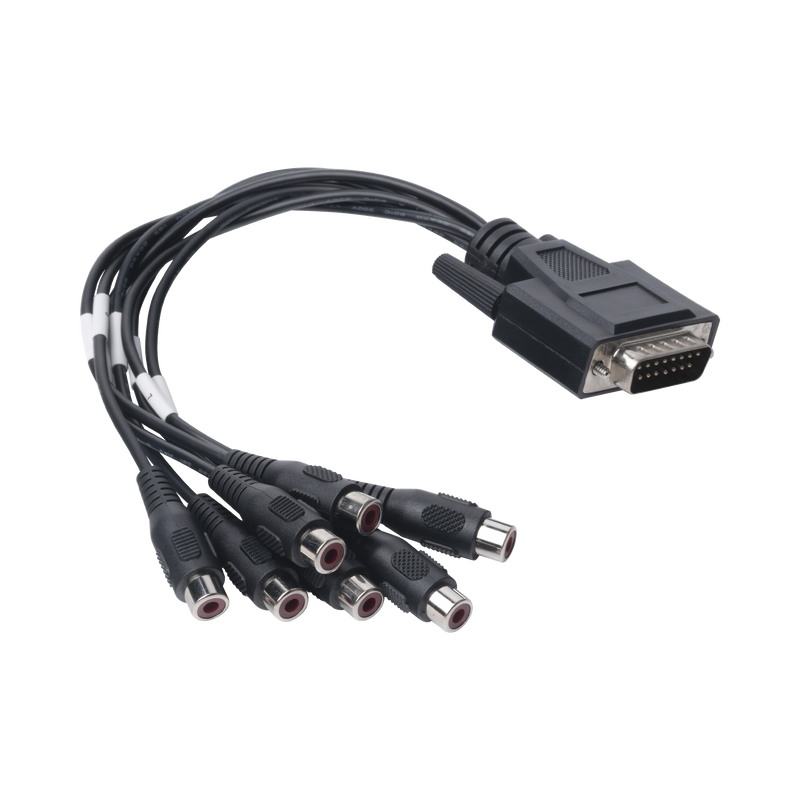101501706 Adaptador de 7 entradas de Audio para DVR´s epcom y HIKVISION