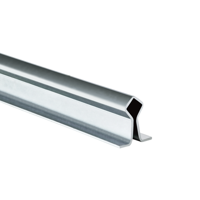 Guía de Piso Para Ruedas Tipo V de 6m / Para Empotrar / Fabricada en Acero Galvanizado