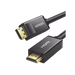 Cable DP Macho a HDMI Macho / Longitud 3m / Soporta 4K@30Hz / Soporta 3D / Cobre Estañado 28AWG / Blindaje interno múltiple / Transmisión Unidireccional / Botón de Liberación / Chip de Última Generación - Toer