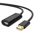 Cable de Extensión Activo USB 2.0 / 10 Metros / Macho-Hembra / Booster individual FE1.1S incorporado / Velocidad de hasta 480 Mbps / Ideal para impresoras, consolas , Webcam, etc. - Toer