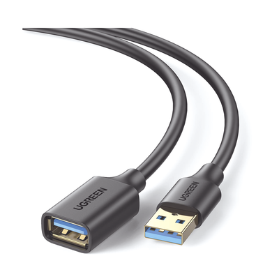 Cable Extensor USB 3.0 / 1 Metro / Macho-Hembra / 5 Gbps / Ultra Durabilidad / Núcleo de cobre estañado 28/22 AWG / Blindaje interior múltiple / Ideal para teclado, mouse , etc. - Toer