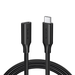 Cable USB-C Macho a USB-C Hembra | 1metro | USB-C 3.1 Gen 2 | Compatible con Thunderbolt 3 | TPE |  Transferencia de Datos 10 Gbps | Soporta hasta 100W para Carga Rápida |  Reversible. - Toer