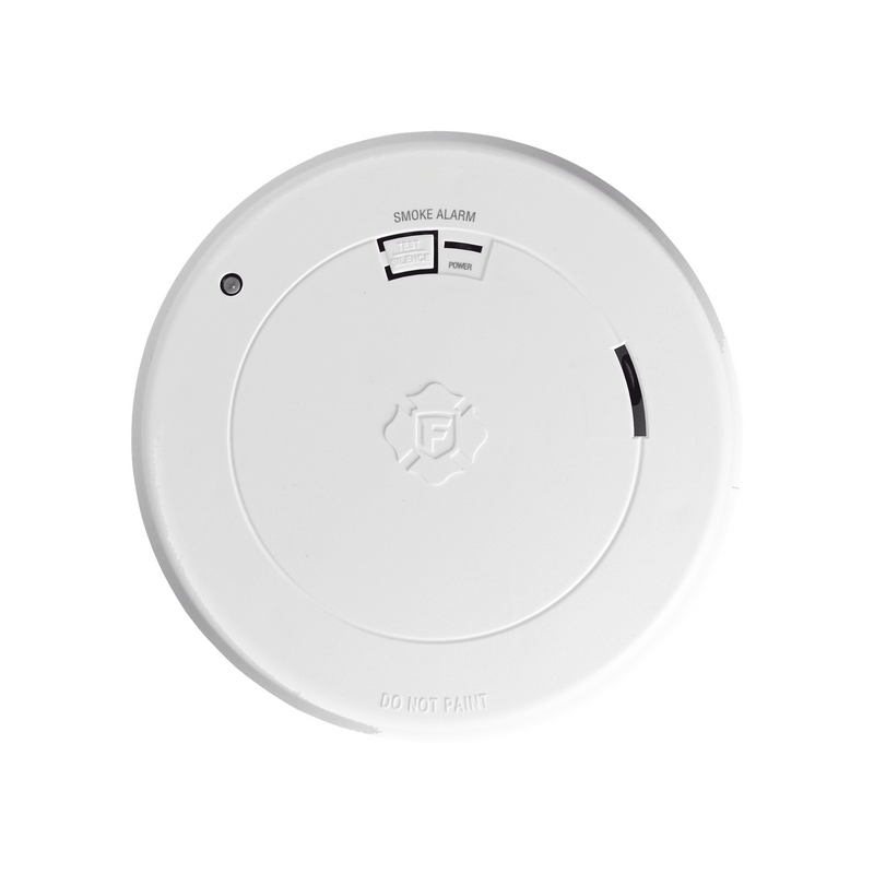 1046747 Alarma de Humo First Alert SM210L / Sensor Fotoelectrico / Batería de Litio Sellada de 10 Años / Luz de Seguridad / Rango de Temperatura 4.4°C a 37.8°C/ Cumple UL217, CSFM, NFPA 72, NFPA 101, ICC