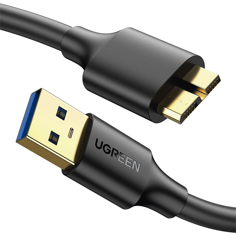 10840 Cable Adaptador USB-A 3.0 a Micro USB 3.0 / 0.5 Metros / Carga y Sincronización de Datos / Velocidad de hasta 5 Gbps / Blindaje Interior Múltiple / Núcleo de Cobre Estañado de 22 AWG / Compatibilidad Universal.