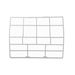 Filtro Unidad interna / IDU / Evaporador / Minisplit / CCI-R32-12K-220 / CHI-R32-12K-220 / CC-IR3212K-110 / CHI-R32-12K110 - Toer