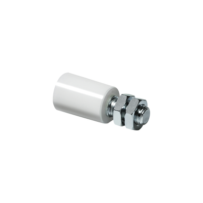 Rodillo de Nylon 30mm / Con Cuerpo de Acero Galvanizado Resistente a la Corrosión