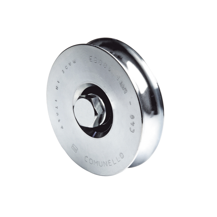 310 - Rueda de 8 cm SIN Soporte / Soporta hasta 200 kg / Canal Tipo U