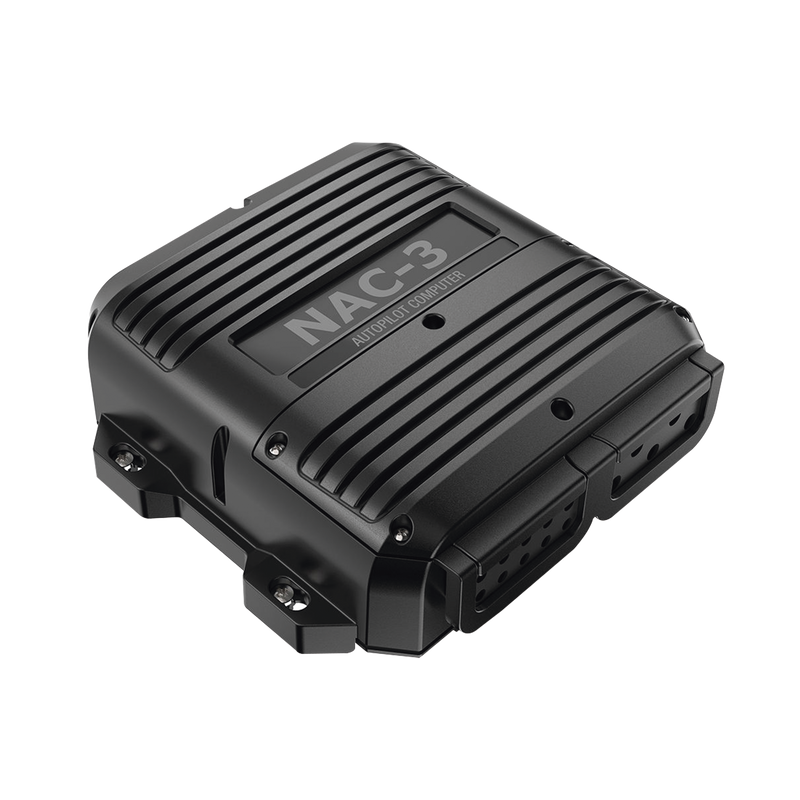 000-13250-001 Computadora de Piloto Automático NAC-3 para Embarcaciones Mayores a 10 Metros / Salida de Alta Corriente / Tecnología Virtual Rudder Feedback / Compatible con NMEA 2000 y NMEA 0183 / Continuum Steering