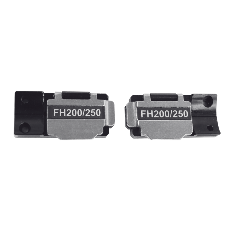 1332-250 Par de Sujetadores (Holders) para fibra óptica 250 micras para Fusionadoras Tempo