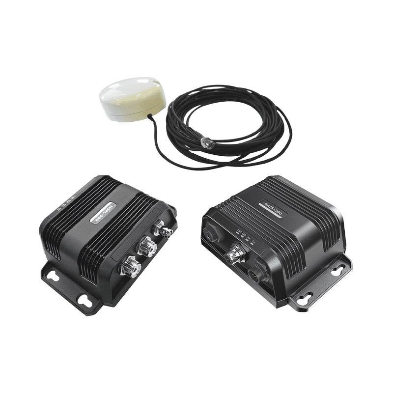 000-13963-001 Transpondedor AIS Clase B NAIS 500 / Reducción de Riesgo de Colisión / Compacto y Ligero / Resistente al Agua / Bajo Consumo de Energía / Compatible con B&G, Simrad y Lowrance MFD / Incluye NSPL500 y GPS-500
