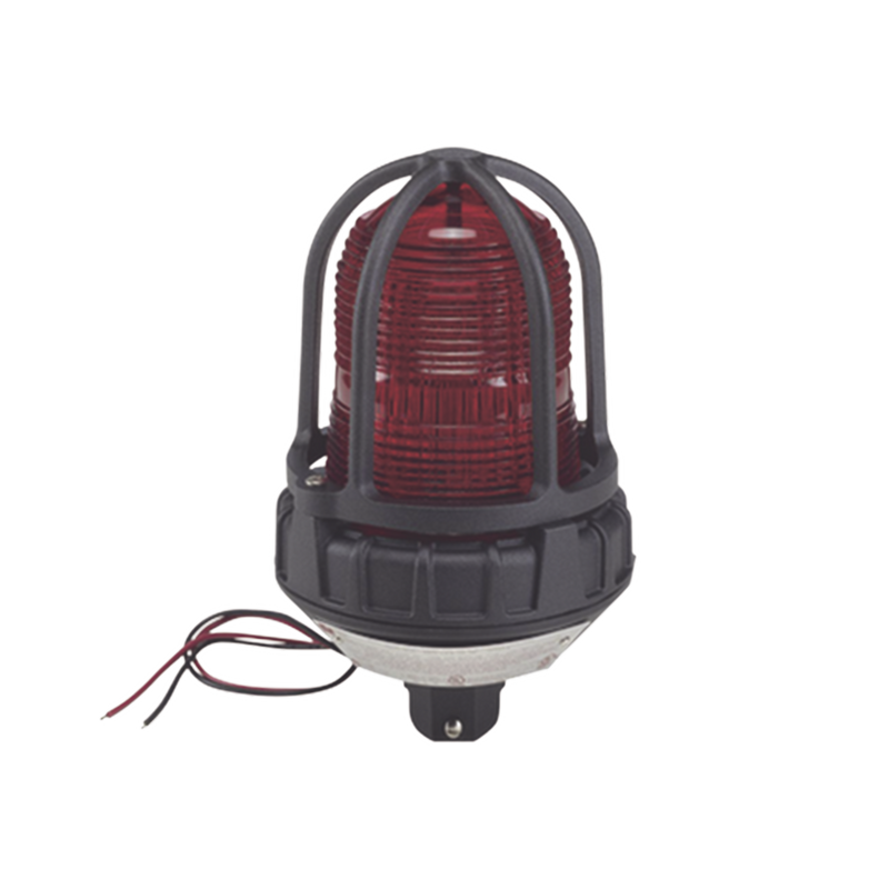151XST-240-R Luz estroboscópica para ubicaciónes peligrosas,  montaje tipo tubo, 240 VCA, color Rojo