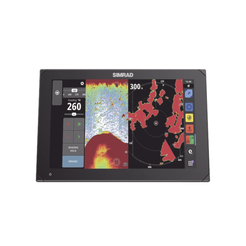 000-15370-001 Pantalla de Navegación NSX de 12 pulgadas / SolarMAX IPS HD / Integración Total con Mercury / Compatibilidad con Radar HALO / Uso Compartido de Datos de Sonda / Conectividad Ethernet y USB / Red NMEA 2000