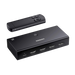 Conmutador HDMI Switch 4@60Hz | 3 Entradas a 1 Salida | 3D | HDR | Dolby Atmos | DTS5.1/7.1 | HDCP2.2 | PCM2.0 | HDMI2.0 | Reduce el Retraso y la perdida de fotogramas | Incluye Control Remoto. - Toer