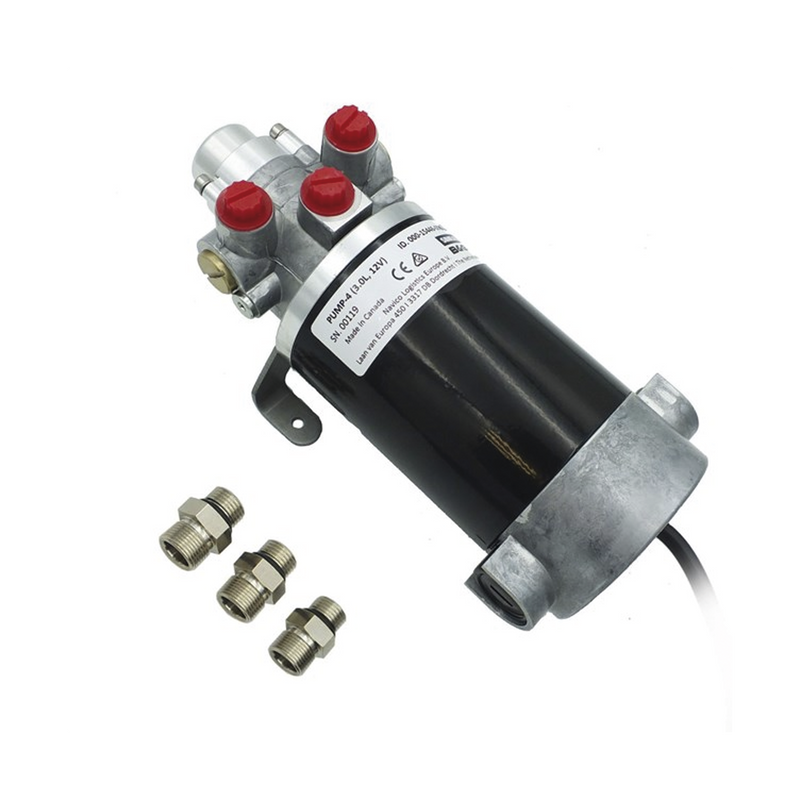 000-15446-002 Bomba Hidráulica de Engranajes PUMP-4 / 12 V CC / Reversible / Caudal 3.0 L/min / Desplazamiento Cilindro 290-960 cc / Conexiones ORB / Compatible con SteadySteer / Requiere Sistema NAC-3 o AC42