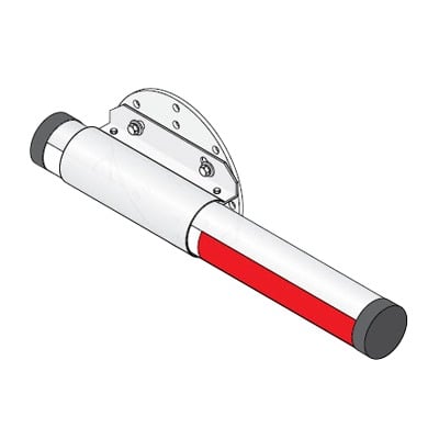 1601-516 Brazo de aluminio sin iluminación de 14ft (4.26m) / Montaje no incluido