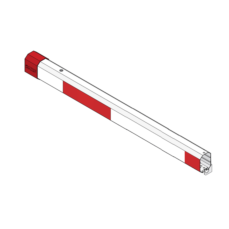 1601-555 Brazo Octagonal de Aluminio de 4.2 metros / Compatible con Iluminación Rojo-Verde (No incluida)