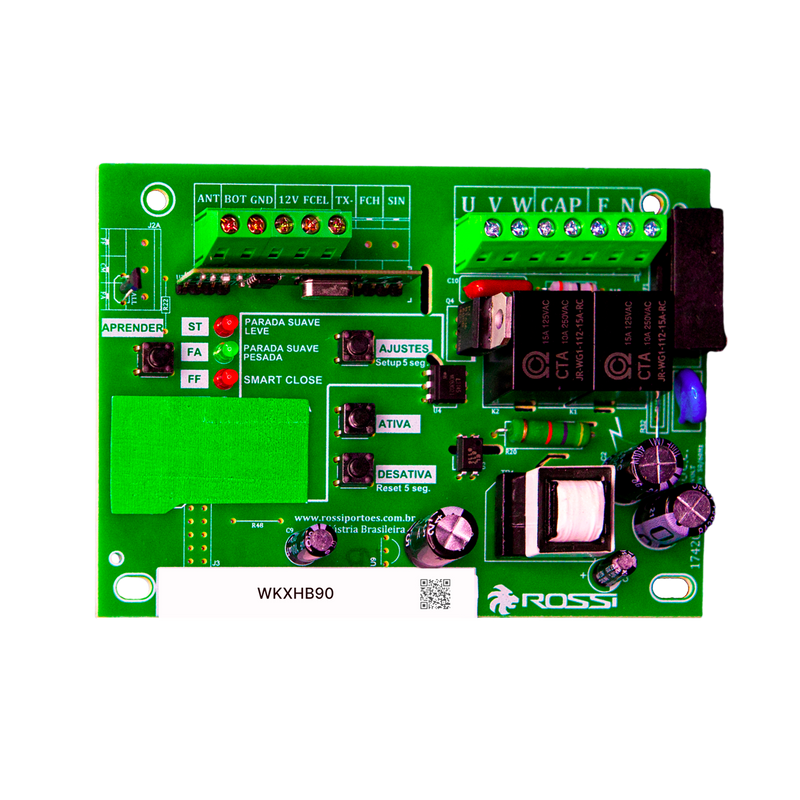 17498 Tarjeta Electronica NKXH30 433 MHZ (Turbo) / Para Motor ROSSI E-15582