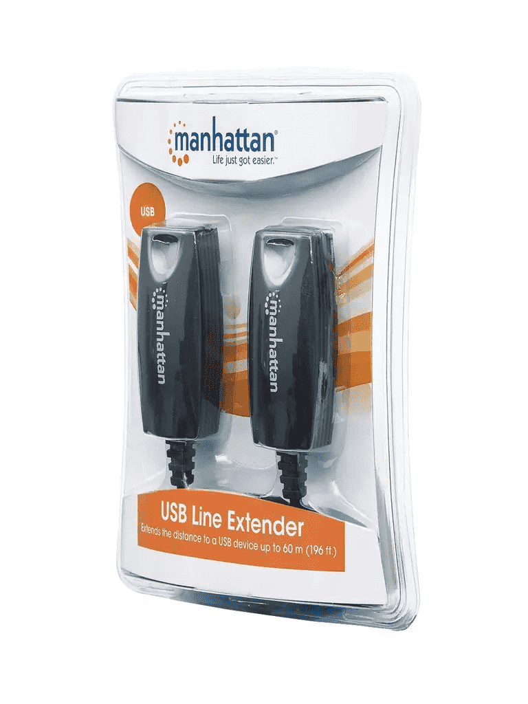 MANHATTAN 179300 - Cable USB Extension Activa 60M, via RJ45