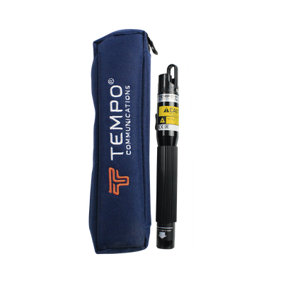 Localizador Visual de Fallos (VFL) para Fibra Óptica con Entrada Universal de 2.5 mm, hasta 7 Kilómetros (4.35 Millas) de Distancia