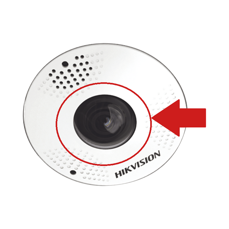 190213282 Mica de Reemplazo para Fisheye / DS-2CD2945FWD y DS-2CD6365G0E-IVS(B)