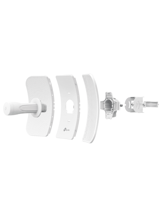 TP-LINK CPE610 - CPE para exteriores de 5 GHz con 300 Mbps, 23 dBi y hasta 300 Mbps en 5 GHz. Antena MIMO direccional 2×2 de alta ganancia con Tecnología  Pharos MAXtream TDMA, Pharos Control para adminsitración centralizada.