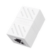 Acoplador (Extensor de Cable Ethernet RJ45 a RJ45) | 1000Mbps | Compatibilidad con Cat7 Cat6A Cat6 Cat5e | Compatible con POE | Ignífugo | ABS | Color Blanco. - Toer