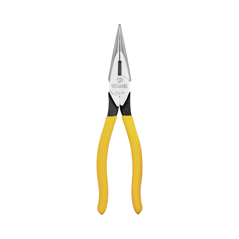 203-8 Pinza de  Punta Cónica con Corte para Trabajo Pesado de 8 Pulgadas.