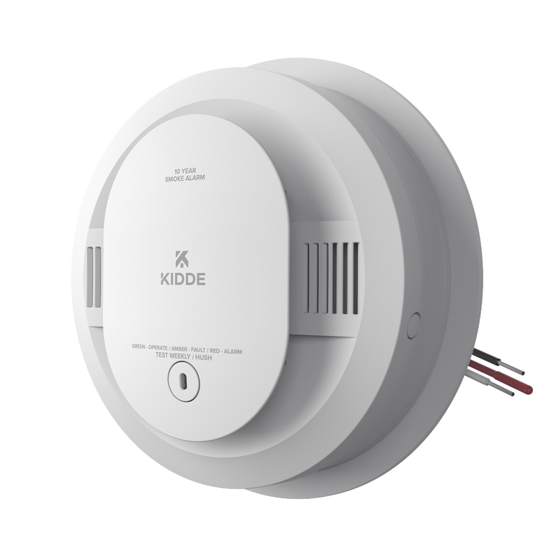 20SD10 Detector de Humo Compacto Fotoeléctrico Autónomo | Batería 10 Años | Modelo 21031466 | Paquete de 6