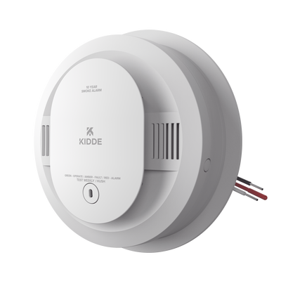 Detector de Humo Compacto Fotoeléctrico Autónomo 120VCA Respaldo Batería 10 Años | Modelo 210315561 | Pieza