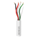 Bobina de 152 Metros / Cable de Cobre / 4 x 18 AWG / Riser / Color Blanco / Para Aplicaciones de Alarmas de Intrusión/Control de Acceso/ Automatización / Interfonos y Tv Porteros - Toer
