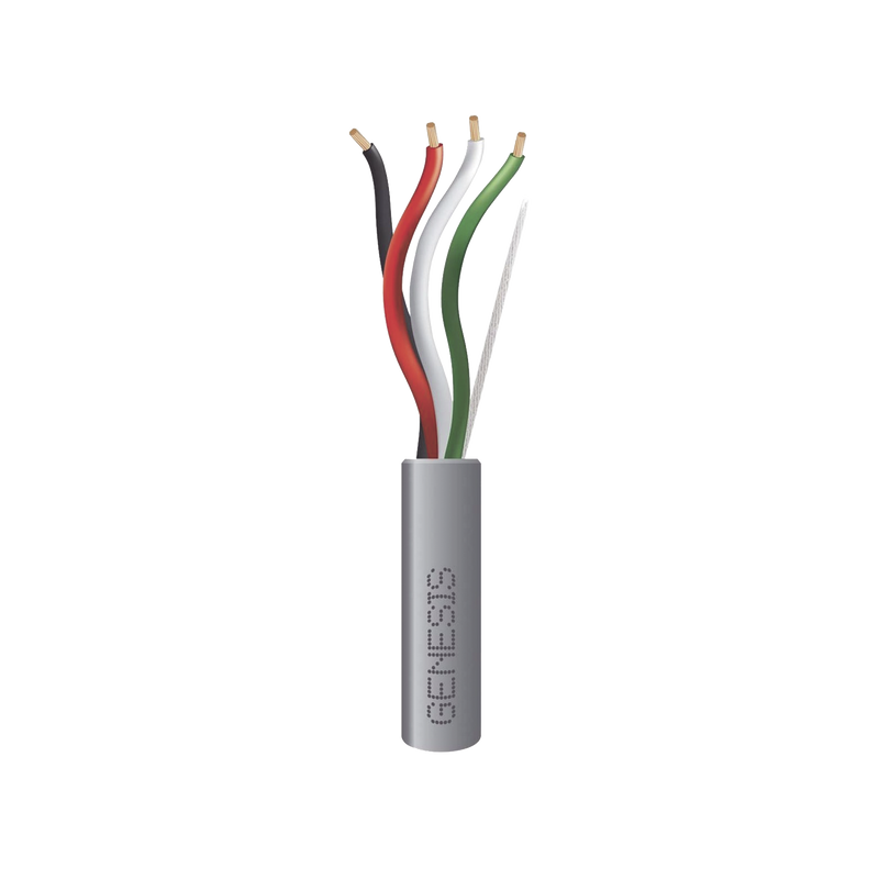 2122-5509/500 Bobina de 152 Metros / Cable  4 x 16 AWG / Color Gris / Aplicaciones de Control / Riser