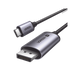Cable USB-C a DP 1.4 | 3 metros | Compatible con Thunderbolt 3 & 4 | 8K@60Hz | 4K@240Hz | HDR10+ | eARC | DTS | 3D | ALLM | VRR | | FreeSync G-Sync | Caja de Aluminio | Nylon Trenzado | Conector Niquelado | Blindaje Multicapa. - Toer