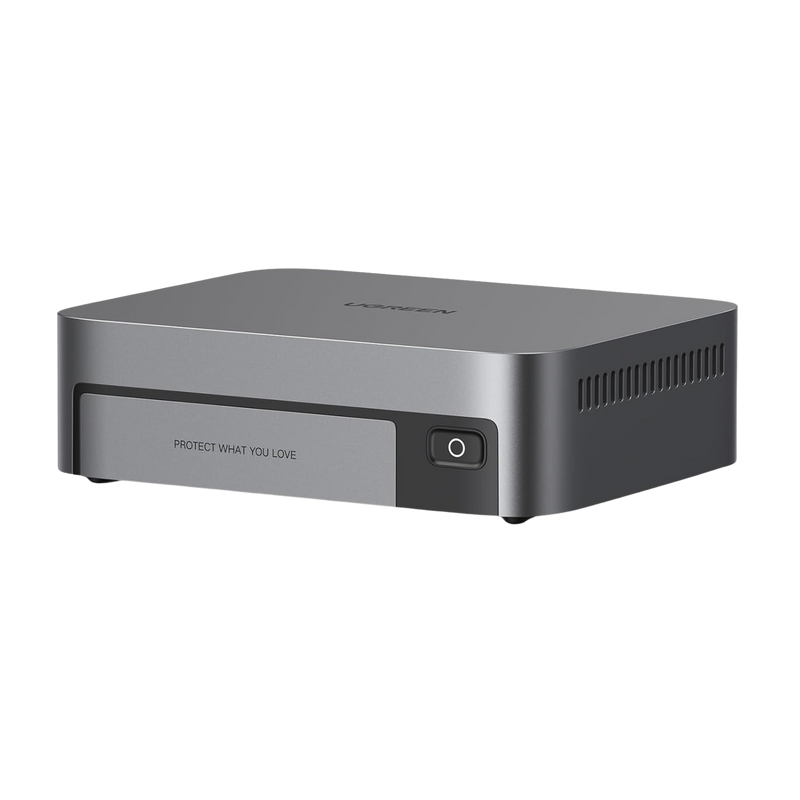 25891 NASync DXP480T Plus | SO UGOS Pro |  Intel X86 12th Gen Intel® Core? i5 | SSD 128 GB | 4-Bahias (M.2 NVMe) | 8GB DDR5 (Exp. a 32GB) | 4 Puertos Thunderbolt?4 | WiFi | 1*USB3.2 Gen2, 10Gb/s | HDMI 8K.