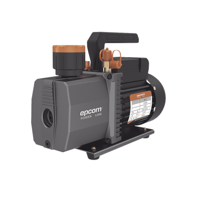Bomba de vacío/ para aire acondicionado / 2 estados /  Motor de 1/2 HP / Voltaje 110 Vca / Acople de ingreso de 1/4" x 3/8" con válvula de retención integrada - Toer