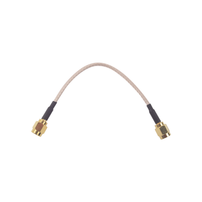 Jumper y Cable de Red para Equipo de Redes Inalámbricas SMA Macho Inverso en ambos extremos.