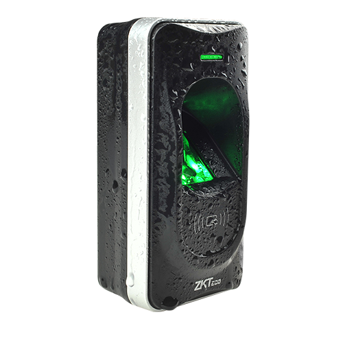 ZKTECO FR1200 - Lector Esclavo De Huella y Tarjetas ID 125 Khz / Interior / Exterior / Conexión RS485 / Indicador de Estado / Requiere Panel Serie Inbio (no incluye fuente / se energiza desde el panel) - Toer