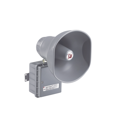 Altavoz amplificado  SelecTone® de 15 W, para ubicaciones peligrosas Aprobado por CSFM y listado UL y cUL , 120 Vca, gris