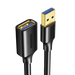 Cable Extensor USB 3.0 / 3 Metros / Macho-Hembra / 5 Gbps / Ultra Durabilidad / Núcleo de cobre estañado 28/22 AWG / Blindaje interior múltiple / Ideal para teclado, mouse , etc. - Toer