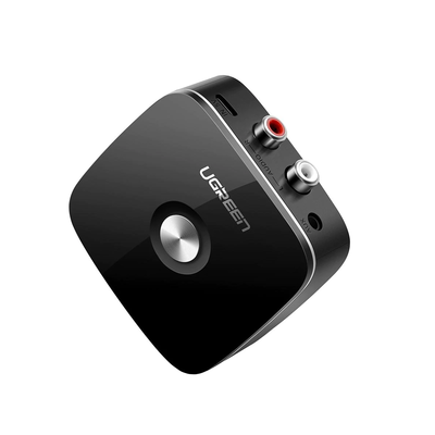 Receptor de Audio Bluetooth 5.0 a RCA o Auxiliar 3.5mm / Tecnología EDR / Reconexión Automática / Hasta 10 m / Ideal para Conectar Celulares, o Tabletas hacia alguna Bocina o Sistema de Audio - Toer