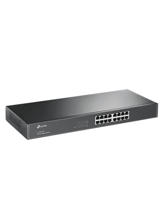 TP-LINK TL-SG1016 - Switch Gigabit no administrable de 16 puertos 10/100/1000 Mbps para rack
