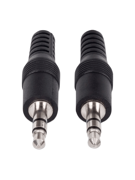 MANHATTAN - 334594 - Cable de Audio Estéreo / 3.5 mm Estéreo, Macho a Macho, Negro, 1.8 m