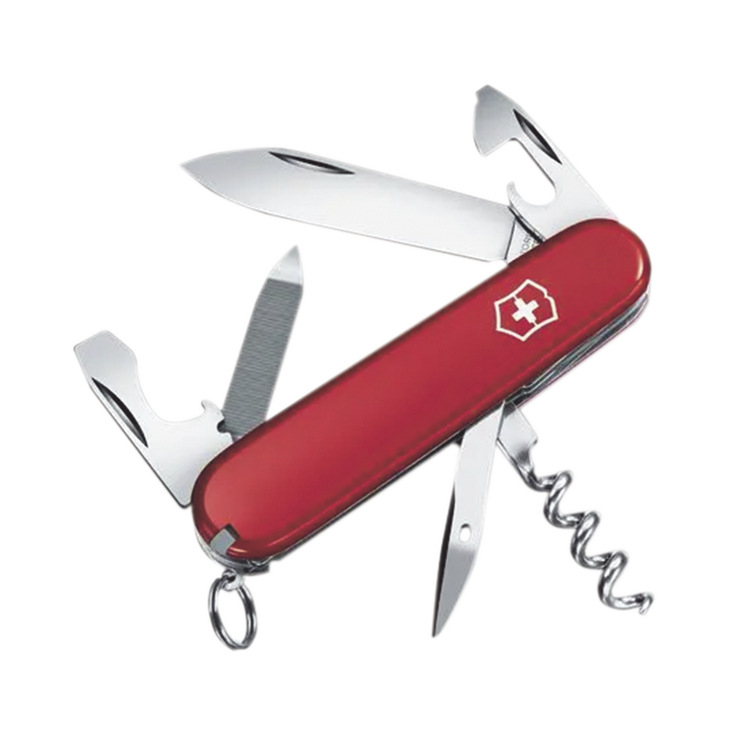 3803 Navaja Victorinox de Bolsillo Sportsman Multiherramienta con 13 Funciones.
