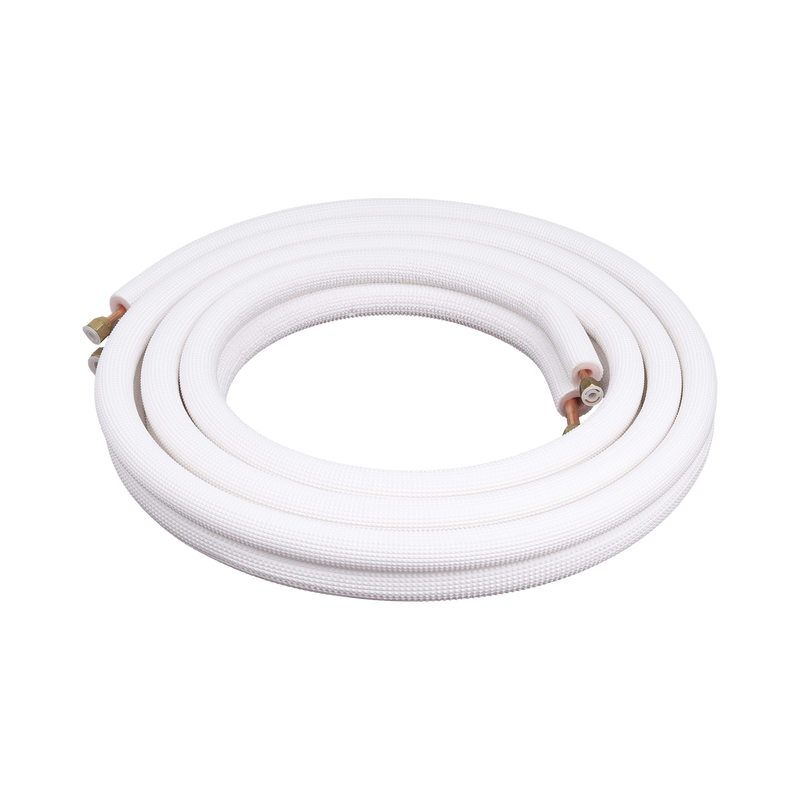 38K253 Kit de tubería / 1 / 4  y 5 / 8  / Capacidad para minisplit AUFIT / 2 a 3 Toneladas / Cinta aislante / Accesorios / Longitud de 4 metros