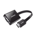 Adaptador HDMI a VGA / Resolución 1080P / Audio 3.5mm / Con Puerto Micro USB para Alimentación / Plug &  Play / No Requiere Controlador / ABS / Flexible y Duradero - Toer