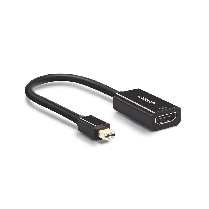 40360 Convertidor Mini Display Port a HDMI / 4K@30Hz / Thunderbolt / Blindaje interno múltiple /  Carcasa ABS / Longitud de 25 cm