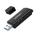 Lector de tarjetas SD portátil USB 3.0 de doble ranura / adaptador de tarjeta de memoria flash concentrador para TF SD Micro SD SDXC SDHC MMC RS-MMC Micro SDXC Micro SDHC UHS-I - Toer