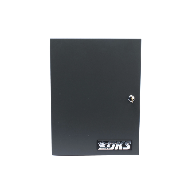 Cuadro de Mando Para Operadores Abatibles Doorking 6006-380 / Soporta Respaldo de Baterias