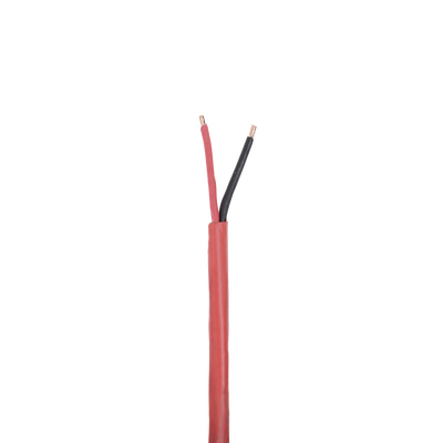 Bobina de 305 Metros de Alambre / 2 x 18 AWG / Riser / Tipo FPLR-CL3R, FT4 / Color Rojo / Para Aplicaciones en Sistemas de Detección de Incendio y Sistemas de Evacuación - Toer