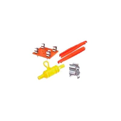 441-R314C Fuse Holder en Plástico Negro para Panel, 0.250 10A, 250 VA. - Toer