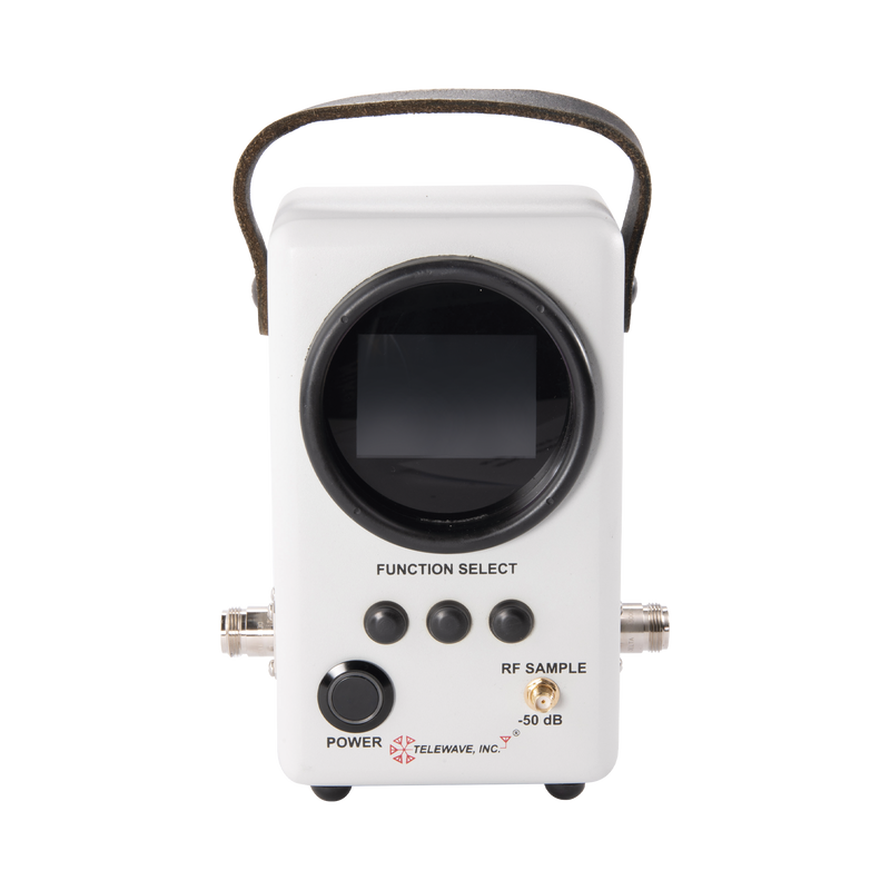 44DL Wattmetro Análogo-Digital /RF, Banda Ancha de 136 MHz-869 MHz, para 5-500 Watt, N Hembras.